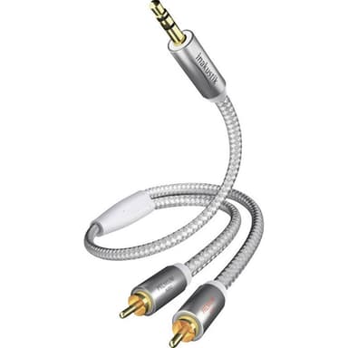 Inakustik RCA / Teleplugg Audio Anslutningskabel [2x