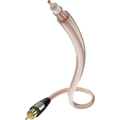 Inakustik RCA Audio Anslutningskabel [1x RCA-hane - 1x
