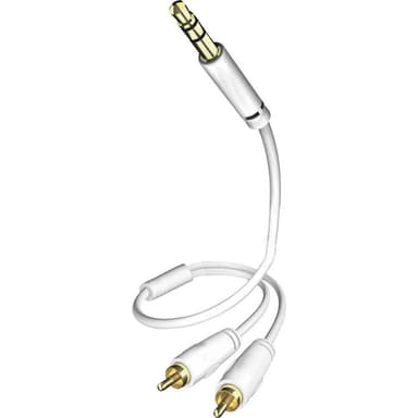 Inakustik RCA / Teleplugg Audio Anslutningskabel [2x