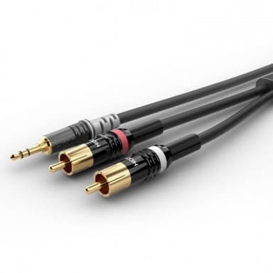 Sommer Cable Audio Anslutningskabel [1x Teleplugg 3.5
