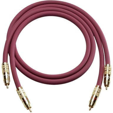 Oehlbach 2041 Audio Anslutningskabel 1.00 m Bordeaux