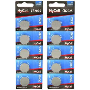 Ansmann CR2025 10er Pack Knappcellsset CR 2025 Litium Elgiganten