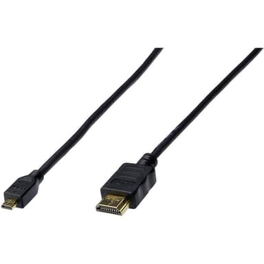 Digitus HDMI Anslutningskabel 1.00 m AK-330115-010-S