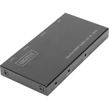 Digitus DS-45322 2 Port HDMI-Splitter LED-display,