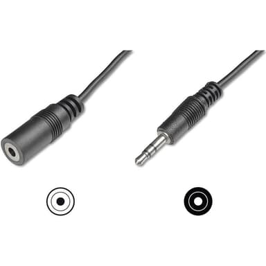 Digitus Teleplugg Audio Anslutningskabel [1x Teleplugg