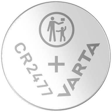 Varta LITHIUM Coin CR2477 Bli 1 Knappcell CR 2477