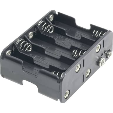 Goobay 12460 Batterihållare 10x AA (R6)