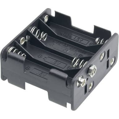 Goobay 12470 Batterihållare 8x AA (R6)