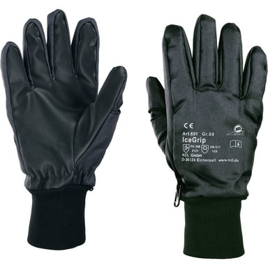 KCL IceGrip 691 691-10 - Guanti Protettivi da Lavoro in PVC, Guanto Misura 10, XL EN 388, EN 511 CAT III 1 P