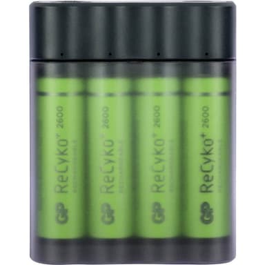 GP Batteries Charge Anyway X411 Batteriladdare NiMH