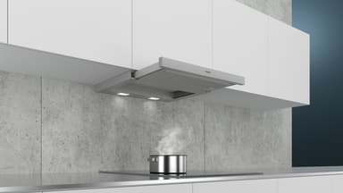 Siemens IQ100 Utdragbar Köksfläkt LI64MB521 (Silver metallic 60cm)