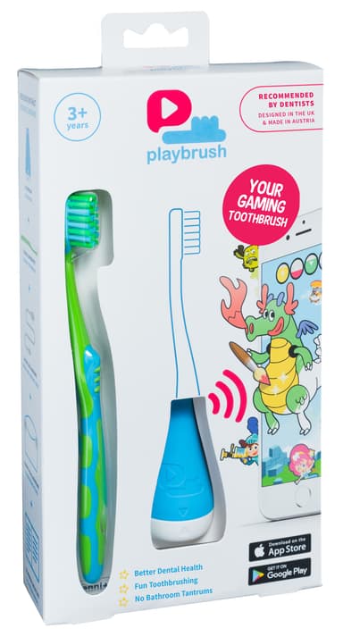 Playbrush för barn (blå)