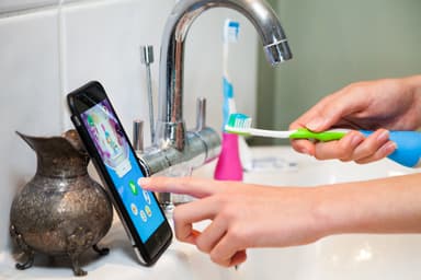 Playbrush för barn (blå)