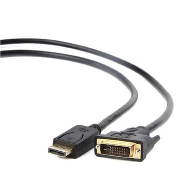 Cablexpert Adapterkabel DP till DVI-D, 1,8 m