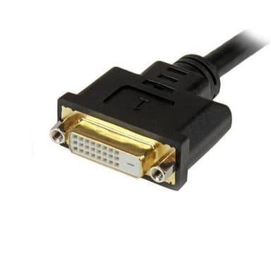 StarTech.com 20 cm DVI-I hane till DVI-D hona och HD15 VGA hona Wyse D