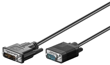 Goobay DVI-A/VGA Full HD-kabel, förnicklad