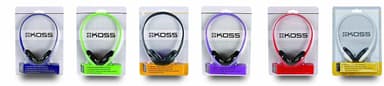 Koss Hörlurar KPH7b Pannband/On-Ear, 3,5 mm (1/8 tum), Blå,
