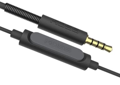 Koss Hörlurar KPH30iK Pannband/On-Ear, 3,5 mm (1/8 tum), Mikrofon, Sva