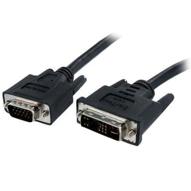 StarTech.com DVIVGAMM1M, 1 m, DVI-A, VGA (D-Sub), Nickel, Svart, Hane/