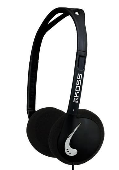 Koss Hörlurar KPH25k Pannband/On-Ear, 3,5 mm (1/8 tum), Svart,