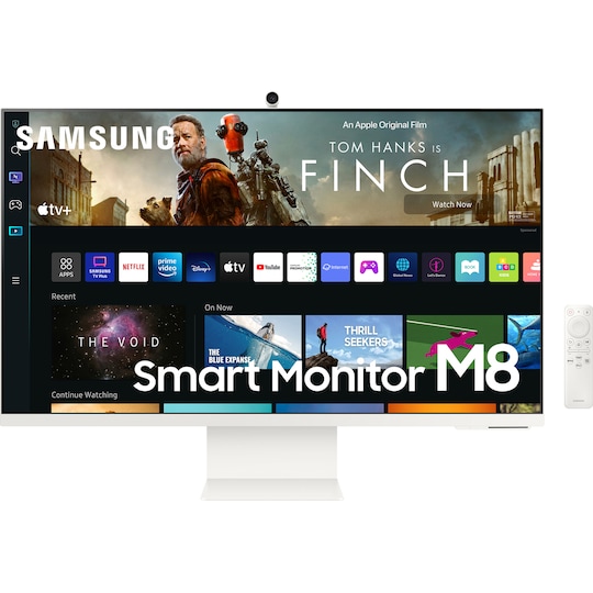 Samsung Smart Monitor M8 32" bildskärm (vit)