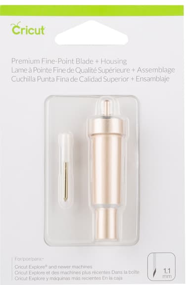 Cricut Premium Fine Point Blade med hölje