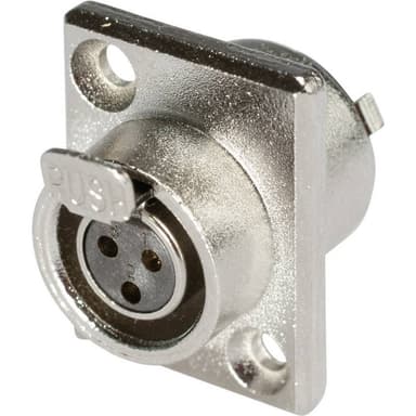 Hicon HI-XMEF3 HI-XMEF3 XLR-kontakter Hona inbyggd