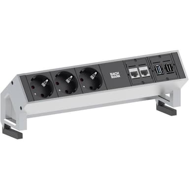 Bachmann 902.502 Förgreningsdosa utan brytare 3x Svart,