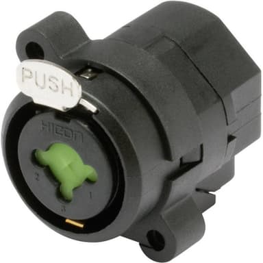 XLR-adapter XLR-honkontakt - Teleplugg 6.35 mm Stereo