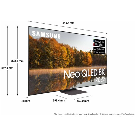 Samsung 65" QN700B 8K Neo QLED TV (2022)