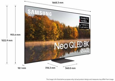 Samsung 75" QN700B 8K Neo QLED Smart TV (2022)