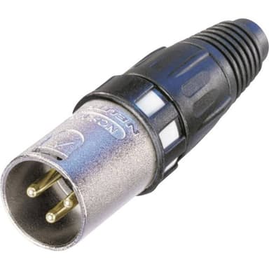 Neutrik NC3MXCC NC3MXCC XLR-kontakter Kontakt hane rak