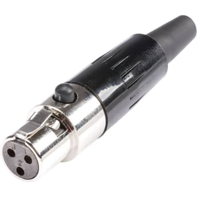Hicon HI-XMCF3 HI-XMCF3 Miniatyr-XLR-stiftkontakt Hona