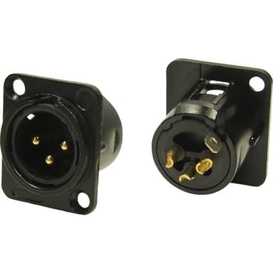 Cliff FC61905N FC61905N XLR-kontakter Kontakt hane