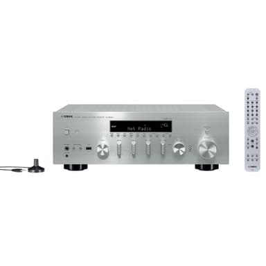 Yamaha 2.1 stereomottagare R-N803D (silver)