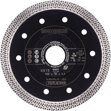 Diamantkapskiva Rhodius 303870 Diameter 125 mm 1 st