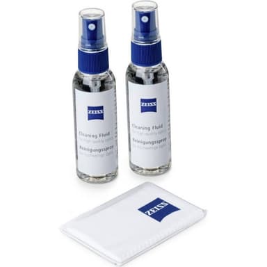 Zeiss Reinigungsspray 2 x 60 ml + Mikrofasertuch