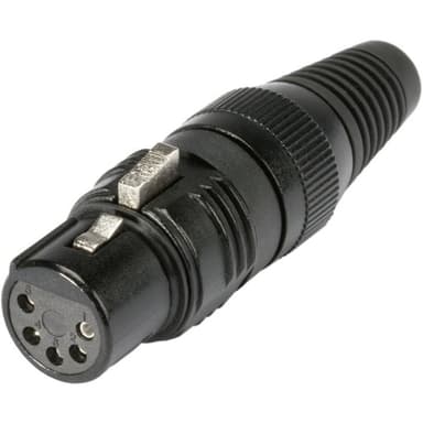 Hicon HI-X5CF-M HI-X5CF-M XLR-kontakter Hona rak Antal