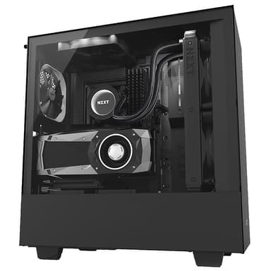 NZXT H500i ATX PC chassi (svart)