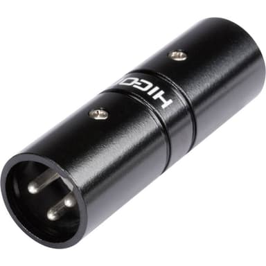 XLR-adapter XLR-hankontakt - XLR-hankontakt Hicon