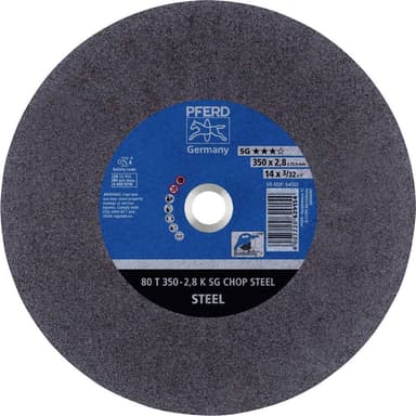 PFERD 80 T 350-2,8 K SG CHOP STEEL/25,4 66323570