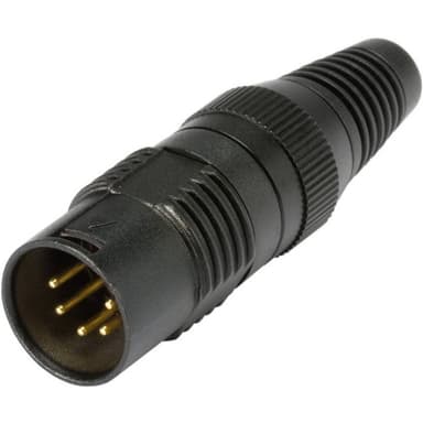 Hicon HI-X5CM-G HI-X5CM-G XLR-kontakter Kontakt hane