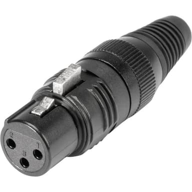 Hicon HI-X3CF-M HI-X3CF-M XLR-kontakter Hona rak Antal