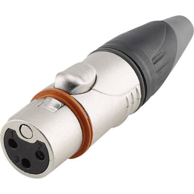 Hicon HI-X3CF-HD XLR-kontakter Koppling rak Antal
