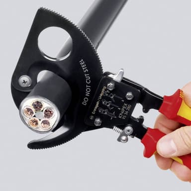 Knipex Knipex-Werk 95 36 250 Kabelavbitare med spärr
