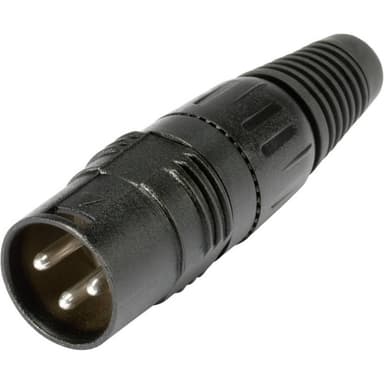 Hicon HI-X3MT HI-X3MT XLR-kontakter Kontakt hane rak