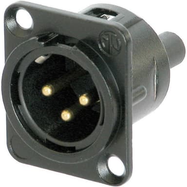 Neutrik NC3MD-S-B-1 NC3MD-S-B-1 XLR-kontakter