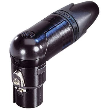 Neutrik NC7FRX-B NC7FRX-B XLR-kontakter Hona vinklad