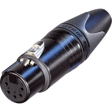 Neutrik NC5FXX-B NC5FXX-B XLR-kontakter Hona rak Antal