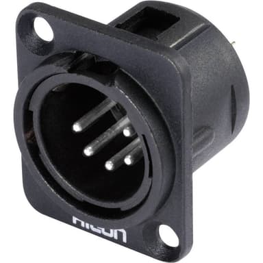 Hicon HI-X5DM-M HI-X5DM-M XLR-kontakter